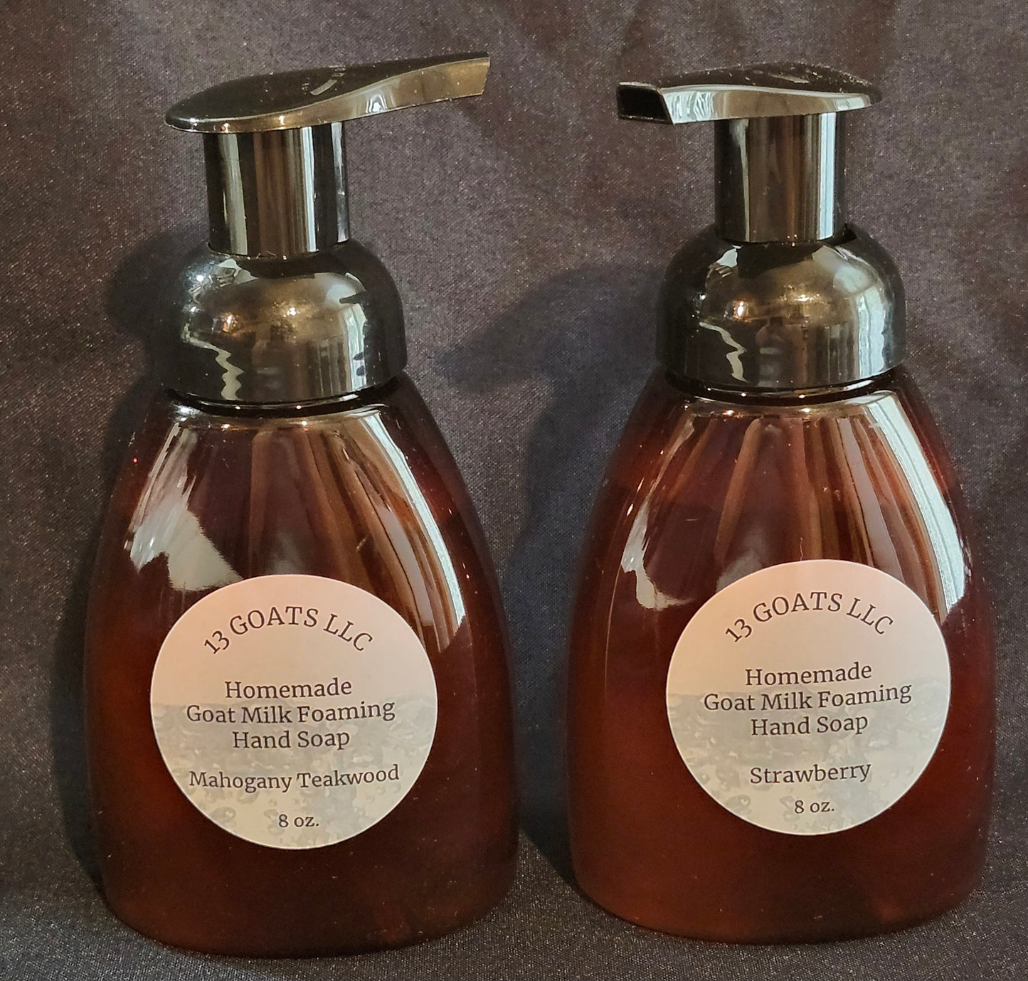 Homemade Goat Milk Foaming Hand Soap