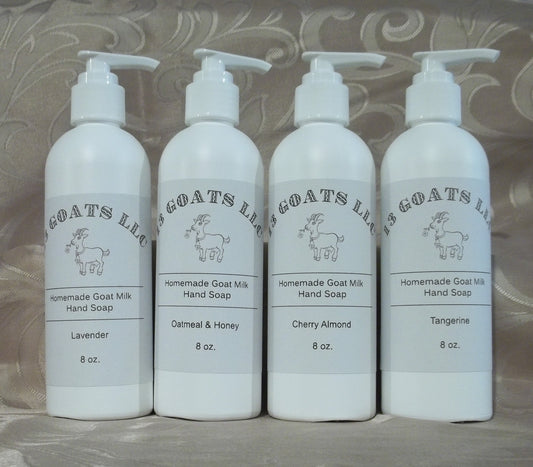 Homemade Goat Milk Hand Soap