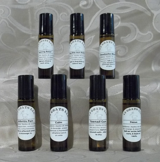 Essential Oil Roller Bottles 10ml.