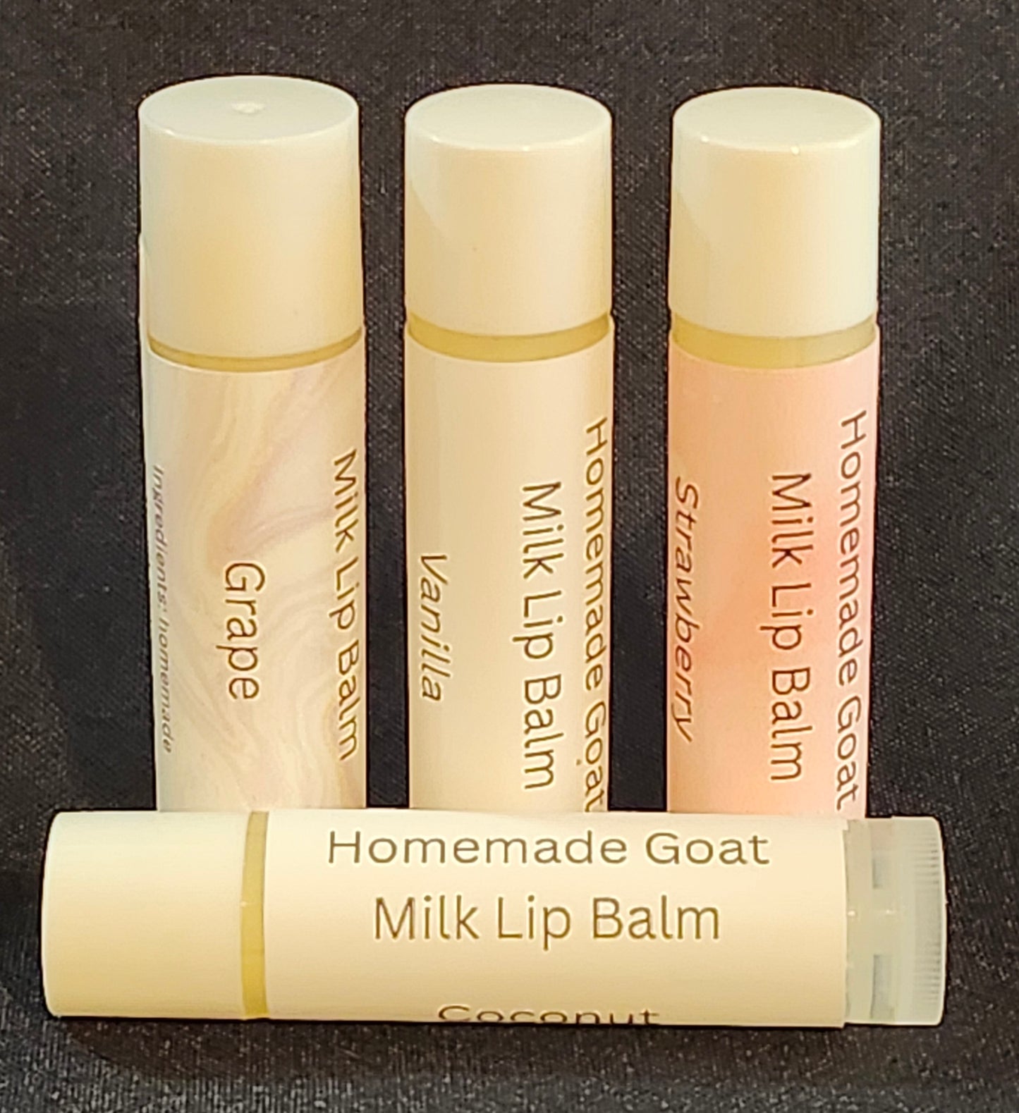 Homemade Goat Milk Lip Balms